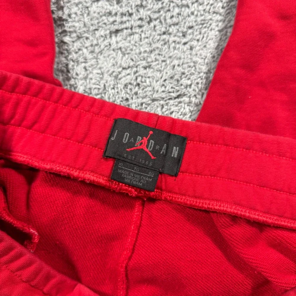 Jordan Red Nike Air Jumpman Graphic Sweatpants Joggers Mens SIze XL - Picture 4 of 7
